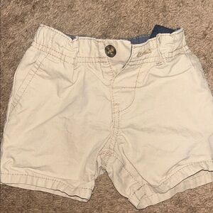 3 for $12! Carters 9 months khaki tan shorts adjustable